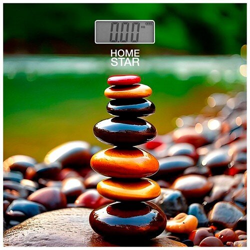 558298-РСВ (в уп.10шт.) - Весы напольные электронн [01111780] 558298-РСВ (в уп.10шт.) - Весы напольные электронные HomeStar HS-6006C (стеклянная поверхность, 150 кг) арт.110015