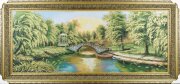 180*80 М/Р Каменнй Мост , картина гобелен с люрекс [01094491]