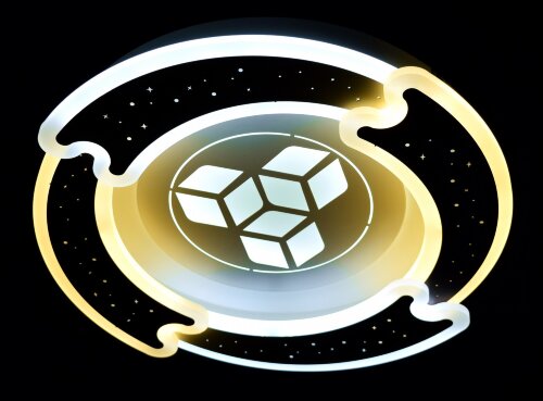 Д6871B/500 WH АКЦИЯ 150W 3000-6000K диммер (5) све [01087817] Д6871B/500 WH АКЦИЯ 150W 3000-6000K диммер (5) светильник потолочный