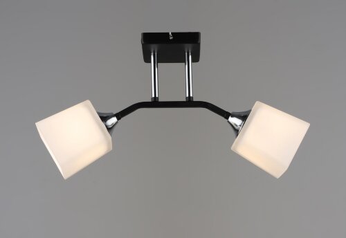 ВР-N6430/2 BK+CH L460*W100*H240мм (10) светильник [01109759] ВР-N6430/2 BK+CH L460*W100*H240мм (10) светильник потолочный