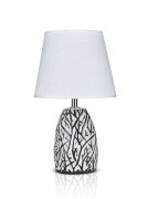 К-HB005A-6" Black+White shade H33см (24) светильни [01083118]