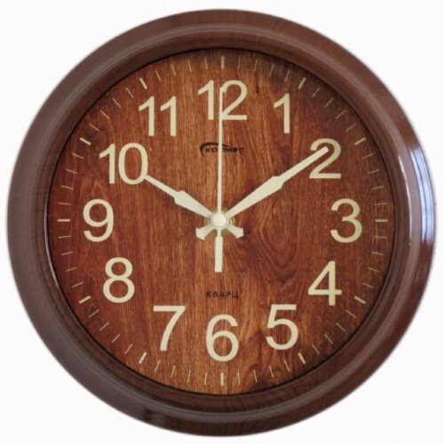 5557 MIX (в уп.40шт.) - Часы Космос, можно использ [01105245] 5557 MIX (в уп.40шт.) - Часы Космос, можно использовать как настольные есть подставка так и настенные, кварцевый механизм плавного хода, размер: 200х200х40мм, материал: пластик, органическое стекло.