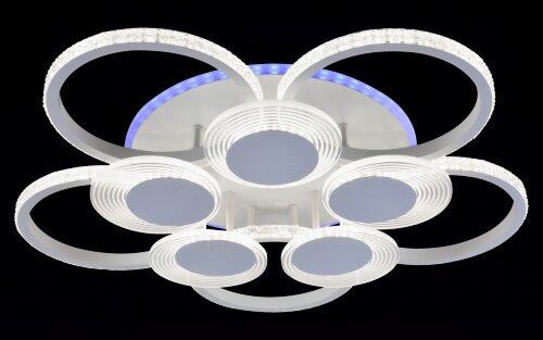 МС-DK5883C/5+5A WH (RGB) Led 114W+7W 3000K+4000K+6 [01101321] МС-DK5883C/5+5A WH (RGB) Led 114W+7W 3000K+4000K+6500K диммер (1) светильник потолочный