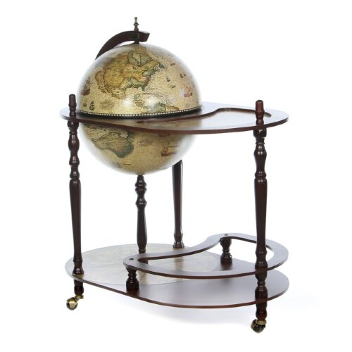 347225 (в уп.1шт.) - Глобус-бар напольный &quot;BRIGANT [01054865] 347225 (в уп.1шт.) - Глобус-бар напольный "BRIGANT" Сокровища древнего мира", размеры: d=42см, 81*51*91см, материал: дерево, пластик.