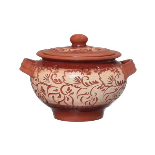 35917 (в кор.16 шт.) - Супник гончарный, глазурова [01096176] 35917 (в кор.16 шт.) - Супник гончарный, глазурованный, 1л (красная глина) (без упаковки)