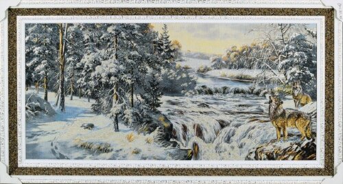 130*70 42 М/Р Картина гобелен с люрексом [01105340] 130*70 42 М/Р Картина гобелен с люрексом