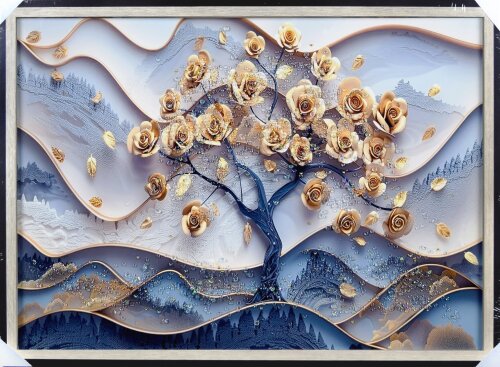 50*70 картина с камнями 86 [01111390] 50*70 картина с камнями 86