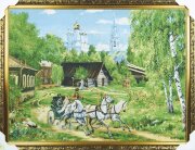 60*80 14 Картина гобелен [01107240]