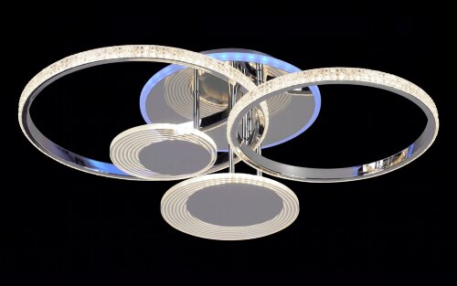 МС-DK5884/4 CR (RGB) Led 64W+5W 3000K+4000K+6500K [01101723] МС-DK5884/4 CR (RGB) Led 64W+5W 3000K+4000K+6500K диммер (1) светильник потолочный