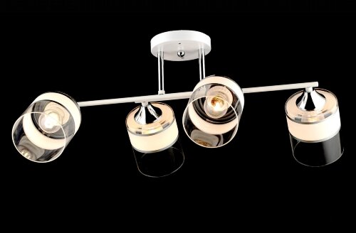 ВР-A4435/4 WT+CH L650*W260*H240мм (4) светильник п [01109697] ВР-A4435/4 WT+CH L650*W260*H240мм (4) светильник потолочный