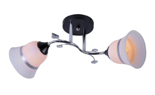 МС-XA1084/2 BK+CR (10) АКЦИЯ светильник потолочный [01097050] МС-XA1084/2 BK+CR (10) АКЦИЯ светильник потолочный