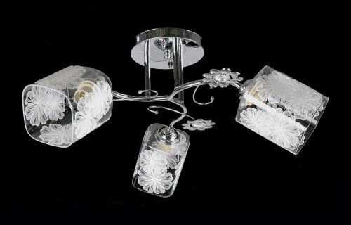 ДС9870B/3 CR (4) светильник потолочный [01101664] ДС9870B/3 CR (4) светильник потолочный