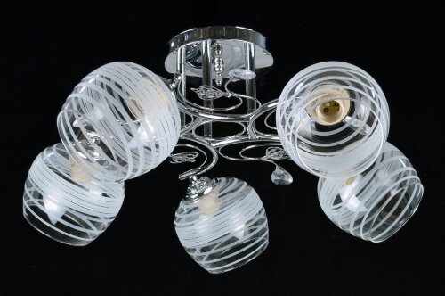 ДС9865B/5 CR (4) светильник потолочный [01101485] ДС9865B/5 CR (4) светильник потолочный