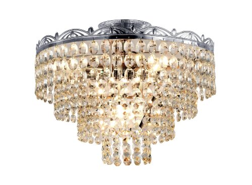 Д9104/7 CR D470*H370мм (1) светильник потолочный [01103705] Д9104/7 CR D470*H370мм (1) светильник потолочный