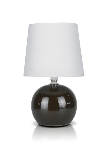 А-LE728 Brown+White абажур, размер: 160*160*250мм [01104312] А-LE728  Brown+White абажур, размер: 160*160*250мм (24) светильник настольный