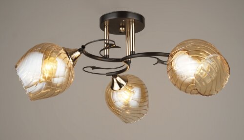 ВР-N4080/3 BK+FGD (6) светильник потолочный [01098764] ВР-N4080/3 BK+FGD (6) светильник потолочный