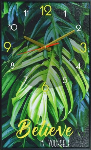 BL2521 (в кор.1шт.) Часы настенные на холсте 35*57 [01103218] BL2521 (в кор.1шт.) Часы настенные на холсте 35*57см