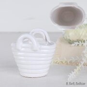 716481 (в уп.12/120шт.) - Кашпо Сумочка 8,5х6,5х8с [01108306]