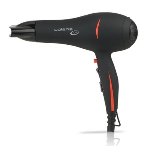 138466-РСВ (в уп.12шт.) - Фен Polaris PHD 2038Ti , [01108179] 138466-РСВ (в уп.12шт.) - Фен Polaris PHD 2038Ti , мошность 2000Вт, черный, 2 скорости, 3 температурных режима, концентратор, защита от перегрева, режим «Холодный воздух»