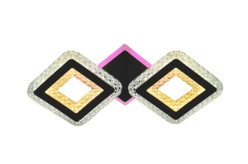 Д2114/1+1C BK Led 72W+10W 3000K+4000K+6500K+RGB  ( [01103551] Д2114/1+1C BK Led 72W+10W 3000K+4000K+6500K+RGB  (20) светильник потолочный