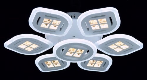 МС-LI8862/6+1B WH Led 182W 3000K+4000K+6500K димме [01095013] МС-LI8862/6+1B WH Led 182W 3000K+4000K+6500K диммер (1) светильник потолочный