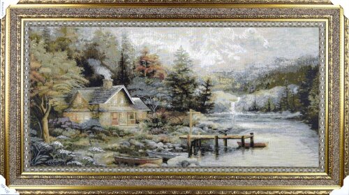 90*150 М/Р Хижина Картина гобелен [01091417] 90*150 М/Р Хижина Картина гобелен