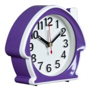 В6-006 (в кор.40шт) - Будильник кварц, корпус фиол [01095619]