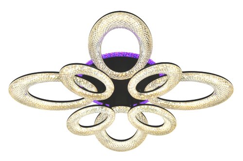 Д3686/4+4C BK Led 208W+20W 3000K+4000K+6500K+RGB д [01103525] Д3686/4+4C BK Led 208W+20W 3000K+4000K+6500K+RGB диммер (1) светильник потолочный