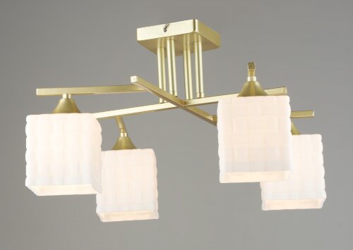 ВР-N5957/4 GD D510*H260мм (4) светильник потолочны [01109770] ВР-N5957/4 GD D510*H260мм (4) светильник потолочный