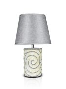 К-EG015 White+Grey shade H33см (24) светильник нас [01104510]