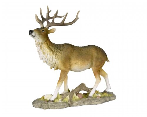 HS020484 (2) - Фигурка &quot;ОЛЕНЬ&quot; 16&quot;, размеры: H=38с [01021956] HS020484 (2) - Фигурка "ОЛЕНЬ" 16", размеры: H=38см, L=41см, материал: полистоун.