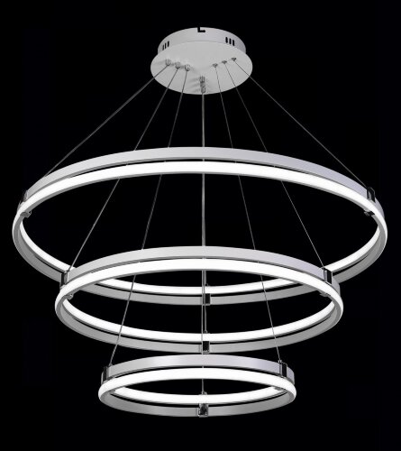 МС-DK6038/3 WH+CR Led 243W 3000K+4000K+6500K димме [01100663] МС-DK6038/3 WH+CR Led 243W 3000K+4000K+6500K диммер (1) светильник потолочный