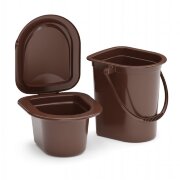 3051М (в уп.5шт.) - Ведро-туалет 17л (со съем. гор [01048601]