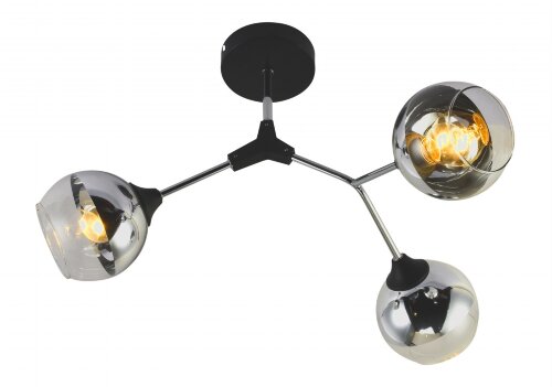 МС-XA1427/3 BK+CR (6) светильник потолочный [01102524] МС-XA1427/3 BK+CR (6) светильник потолочный