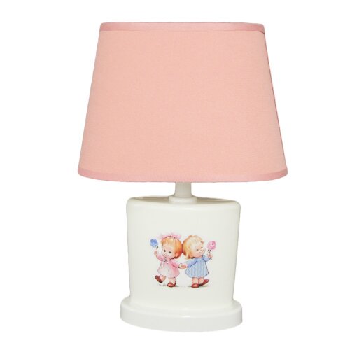00030 Розовый (в кор.1шт) Светильник настольный с [01101955] 00030 Розовый (в кор.1шт) Светильник настольный с абажуром (220V 15W E14)