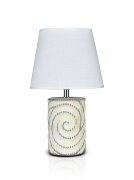 К-EG015 White+White shade H33см (24) светильник на [01104511]