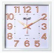 2843C W (в кор.20шт.) - Часы настенные WORLD, меха [01105123]