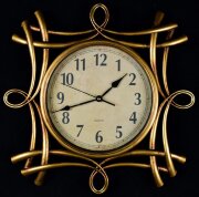 6040-1-XYM Золото (в уп.8шт.) - Часы настенные, ра [01090140]