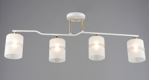 ВР-K2283/4 WT+FGD L850*W120*H300мм (4) светильник [01109592] ВР-K2283/4 WT+FGD L850*W120*H300мм (4) светильник потолочный