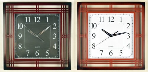 WS-5686 (в кор.10шт.) - Часы настенные квадратные, [01087419] WS-5686 (в кор.10шт.) - Часы настенные квадратные, 2 цвета, (коричневый,бордовый)размер: 46,6х46,4х4,8см, материал: пластик, стекло,кварцевый бесшумный механизм с плавным ходом.