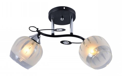 МС-DA5145B/2 BK+CR (10) светильник потолочный [01097145] МС-DA5145B/2 BK+CR (10) светильник потолочный