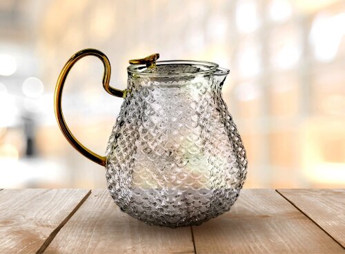 Z-4303 (в уп.18шт.) - Чайник заварочный, 1000мл, к [01093815] Z-4303 (в уп.18шт.) - Чайник заварочный, 1000мл, корпус и съемный фильтр из высококачественного боросиликатного стекла.  Подарочная упаковка.