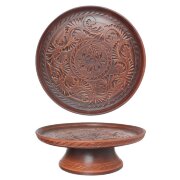 28257 (в кор.4шт.) - Тортовница Д-300, кр.глина , [01090483]