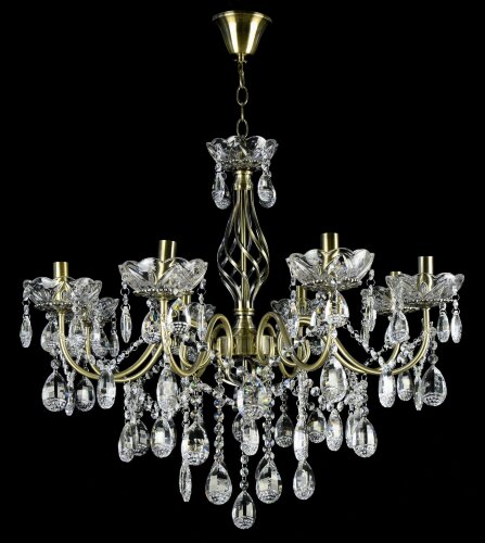 ВР-N2313/8 AB D715*H640/H840мм (1) светильник пото [01080936] ВР-N2313/8 AB D715*H640/H840мм (1) светильник потолочный