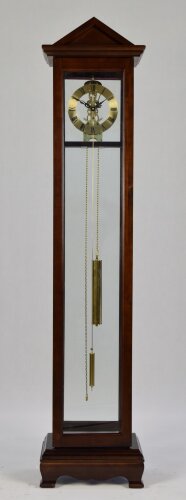 С8503/1 (в уп.1шт.) - Часы напольные, механические [01081324] С8503/1 (в уп.1шт.) - Часы напольные, механические, тёмно-коричн., завод ключом, размер: 169х41х27см, материал: деревянный корпус, металл, стекло.