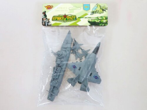 M6215-2 Набор "Армия и Флот" самолёт инерц. в/п 16 [01092231] M6215-2 Набор "Армия и Флот" самолёт инерц. в/п 16.5*6 см.