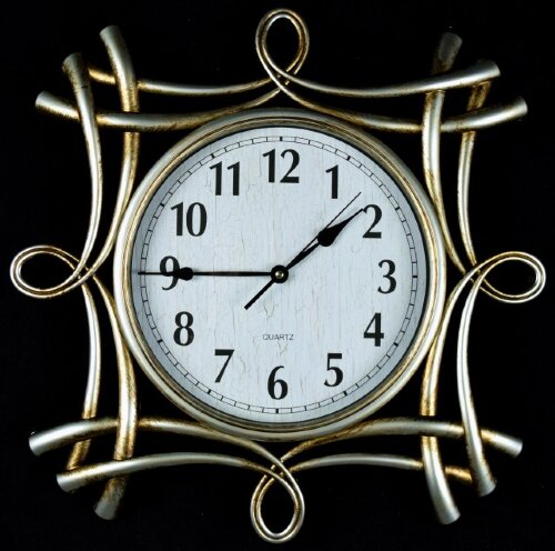 6040-2-XYM Серебро (в уп.8шт.) - Часы настенные, р [01090141] 6040-2-XYM Серебро (в уп.8шт.) - Часы настенные, размер: 57,5*57,5*4,6см, материал: пластик, стекло, кварцевый бесшумный механизм с плавным ходом.