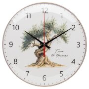 2526-012 (10) Часы настенные круг d=25см, основани [01110945]