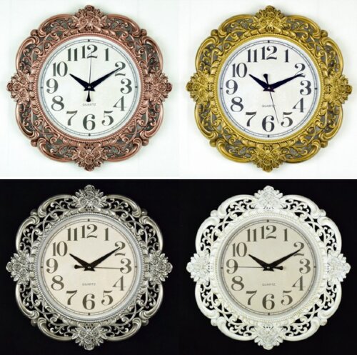 WS-7263A (в кор.6шт.) - Часы настенные, 4 цвета, р [01087452] WS-7263A (в кор.6шт.) - Часы настенные, 4 цвета, (бронза,медь,серебро,белый)размер: 50х50х5,5см, материал: пластик, стекло,кварцевый бесшумный механизм с плавным ходом.