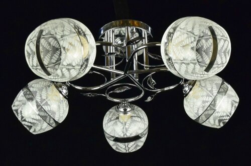 ДС9277A/5 CR (4) АКЦИЯ светильник потолочный [01086563] ДС9277A/5 CR (4) АКЦИЯ светильник потолочный